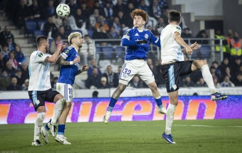 随着比分定格3-2，法甲第8淘汰里耶卡，昂首晋级欧协联八强