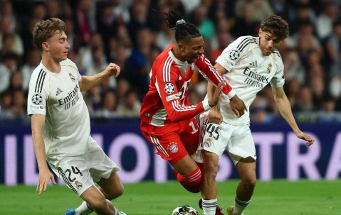 欧冠首回合：姆巴佩破门无力回天，皇马主场遭德甲霸主逆转