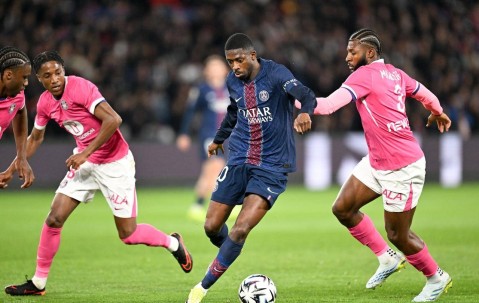 随着登贝莱双响炮+巴黎圣日耳曼3-1，法甲最新积分榜出炉