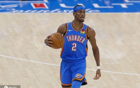 NBA夺冠赔率:雷霆榜首火箭第5 湖人第6勇士第8