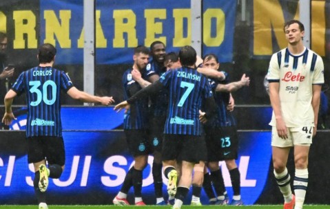 意甲最新积分战报：国米被亚特兰大逼平，那不勒斯逆转莱切，尤文晋升第四